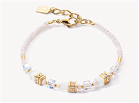 Bracciale Coeur De Lion Donna Mini Cubes in Acciaio 4565301416 - 4565301416